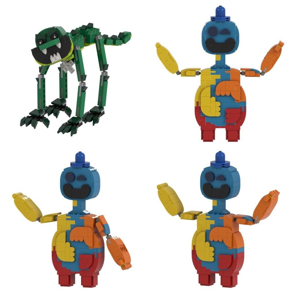 Smiling Poppy4 Critters Game Characters Building Blocks Toys Kidss Toys Puzzle