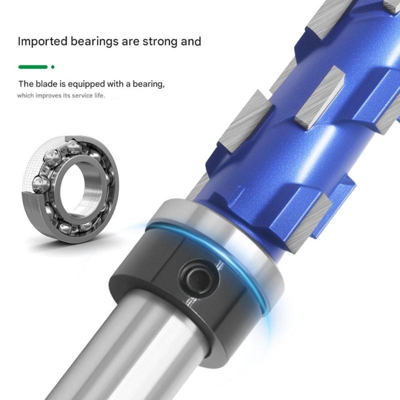 Premium Wood Engraving Router Bit 1/2inch Shank with Multiple Shape Cutters for Detailed Carving Slotting Tasks