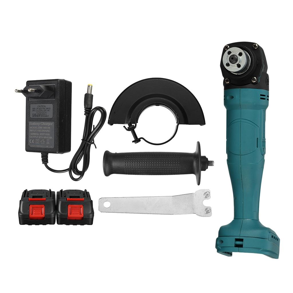 1500W 98VF 18V 100mm With Li-ion Battery Cutting Grinding Machine Tool For Battery Electric Cordless Angle Grinder