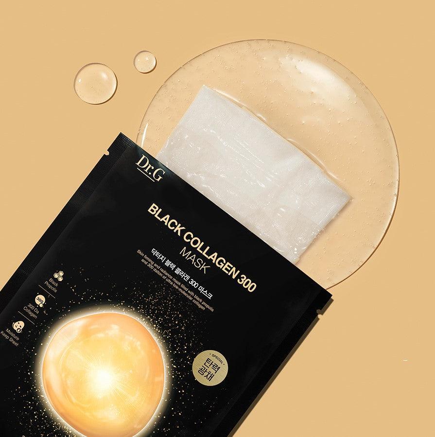 Dr.G Mască cu colagen negru 300 27g * 4 buc.