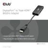 Club 3D DisplayPort 2.1 DP54 (UHBR13.5) To Triple HDMI 8K60Hz Adapter (CSV-7330)