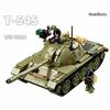 604 Teile T-54 Panzer Militärisches Kampffahrzeug Soldat 3 in 1 Baustein-Sets Modellfiguren Ziegelsteine Spielzeug Kindergeschenke