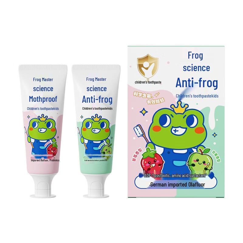 Детская зубная паста Frog Prince против кариеса