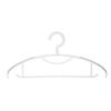 Non-Slip Wide Shoulder Plastic Clothes Hanger - Traceless, No Deformation, Ideal for Coat Drying