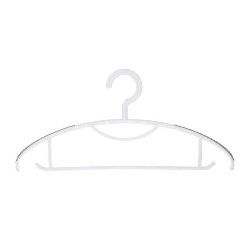 Non-Slip Wide Shoulder Plastic Clothes Hanger - Traceless, No Deformation, Ideal for Coat Drying