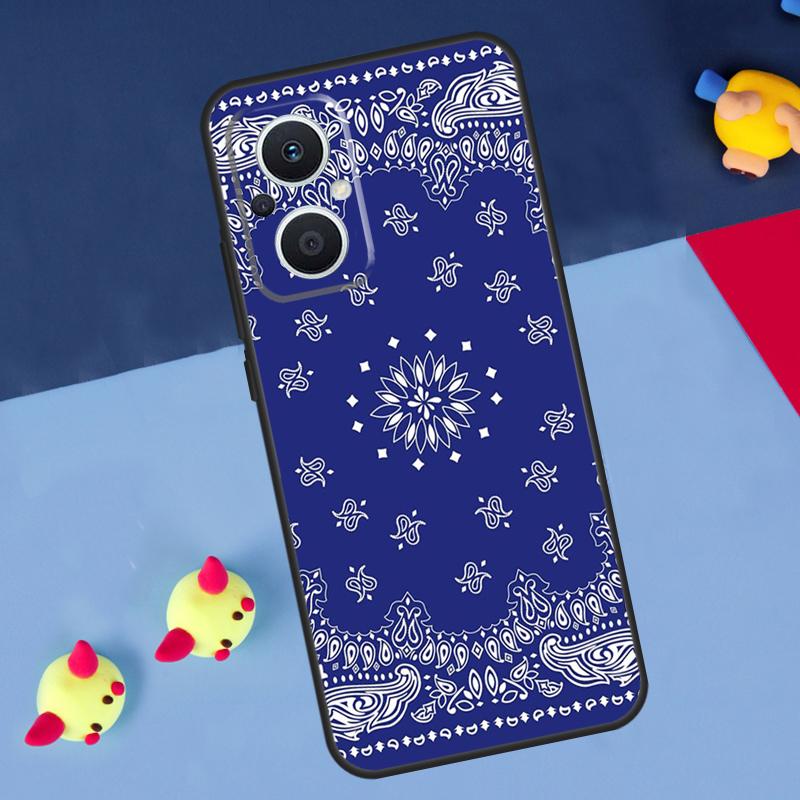 Royal Bandana Paisley For OPPO Reno 14 13 12 11 10 Pro 8T 11F 12F 13F 14F 7 8 Lite OPPO Find X8 X6 X5 X9 Pro Case