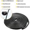 Universal Trim Seal Car Molding Rubber Auto Strip Edge Lock Door Protector 16Ft