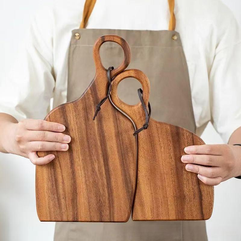 Black Walnut Solid Chopping Boards Wood Tray Pizza Board Cutting Board Kitchen Baking Utensils Bread Fruit Sticky Board