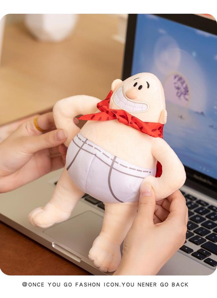 Captain Underpants & Superman Adventures Plush Doll Anime Figurine