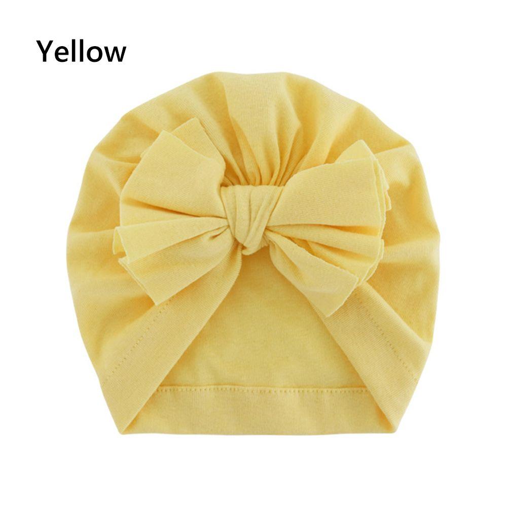 Toddler Kids Bowknot India Caps Baby Turban Hat Infant Beanies Head Wraps Knot Headband