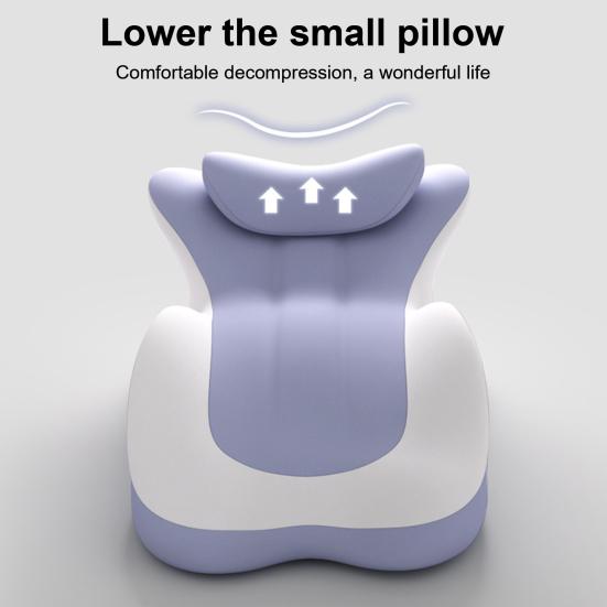 Couples Intimacy Pillow Memory Foam Chest And Back Relief Pillow Ergonomic Wavy Wedge Cushion for Multiple Posture Support Bed Sitting And Lying