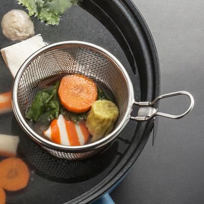 Fine Mesh Strainer Anti-scalding Deep Fry Kitchen Utensils Practical Pasta Noodles Basket for