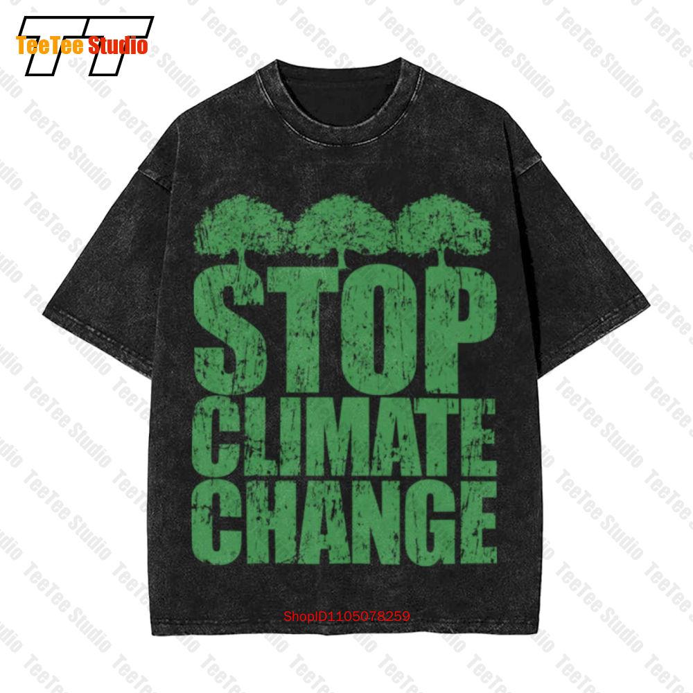 S Climate Change Vintage Oversized TShirt PG S