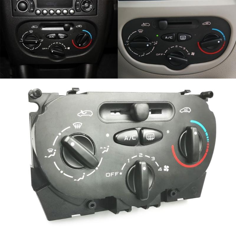 Auto Accessories for 206 9624675377 X666633H Air Condition Control Panel Plate Temperature Heater Switches Knob