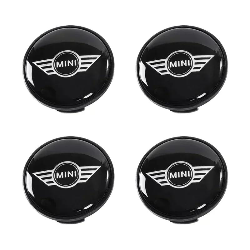 4pcs 54mm 56mm Car Wheel Center Hub Cap Badge Emblem Sticker For BMW Mini Cooper One S JCW R50 R53 R55 R56 R57 R60 F55 F56