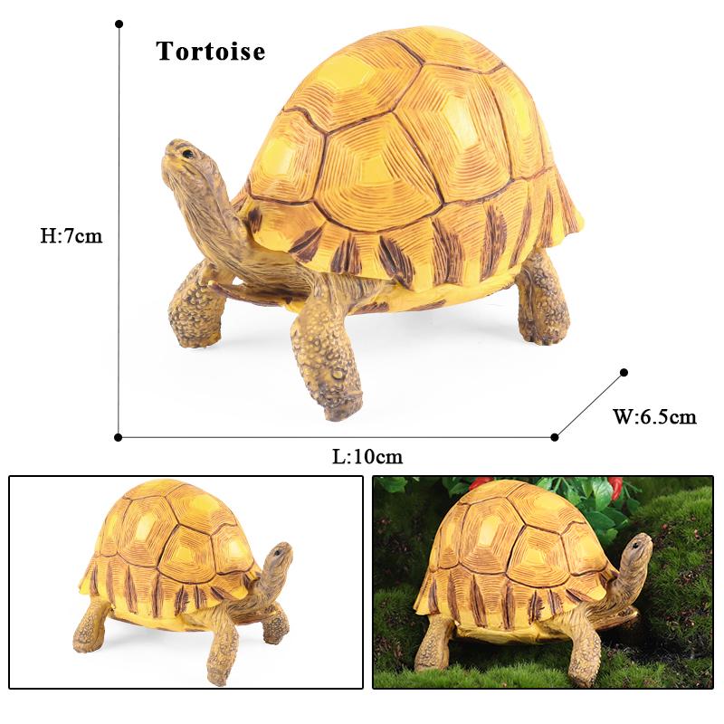 Oenux Sea Life Animals Model Leatherback Tortoise Turtle Growth Cycle Ocean Figurines Action Figures PVC Collection Kid Toy Gift