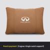 For Infiniti QX30 Q50 Q60 Qx70 QX80 Qx56 Fx35 Ex35 G25 G35 G37 JX35 Car Headrest Neck Support Lumbar Cushion Soft Neck Pillow lm9
