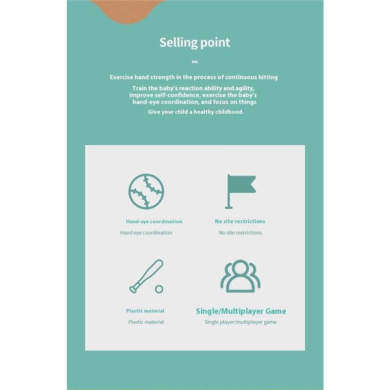 Parent-child Outdoor Baseball Launcher Toys Kids Tee Set Children Sports Sports Indoor Fitness