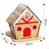 Cardboard Sets, Christmas DIY Room Table Decoration, Handmade Paper Material, Project Art for