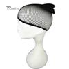Health Caring Women Elastic Nylon Wig Cap Open End Black Mesh Liner Short Fishnet Hair Net