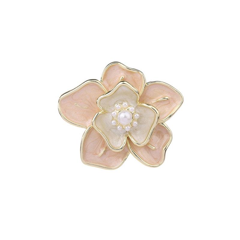 

Элегантные броши-булавки с цветком камелии для женщин, красивые цветы, растения, украшения для одежды, корсаж, ювелирные аксессуары розовый