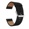 For Fitbit Versa Litchi Texture Genuine Leather Watch Band Strap Replacement,Length: 115+85mm