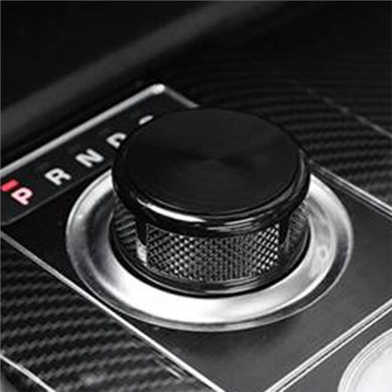 Rotary Shift Lever Knob For Range Rover Evoque Velar SV 2017-2026 Gear Shifter Cap For Land Rover Discovery Black
