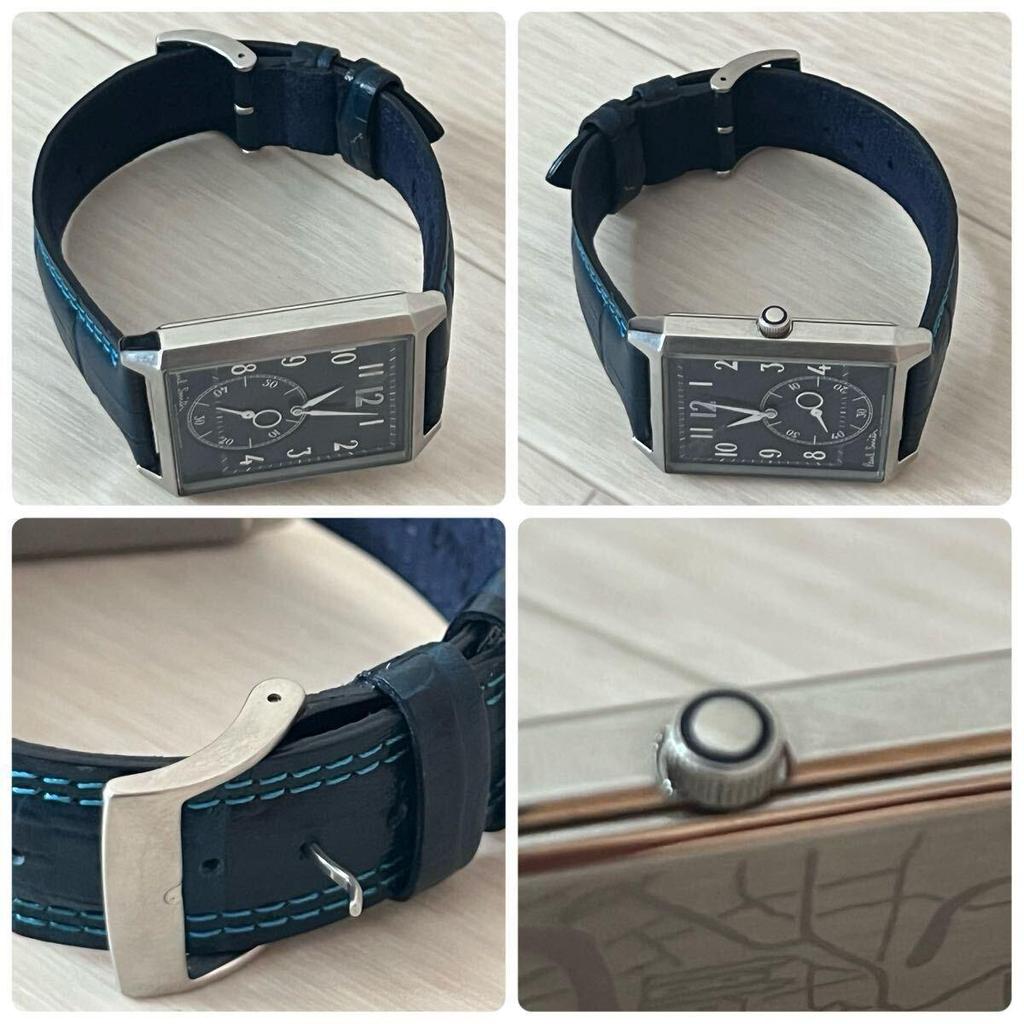 Used Masterpiece Rare Color Paul Smith Westminster Watch Navy Men's Designer Summer Rare