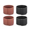 2 Stück Manuelle Kaffeebohnenmühlen Handkurbelmühle Mahlen Silikonhülle Haushalt Manuelle Kaffeemaschine Zubehör