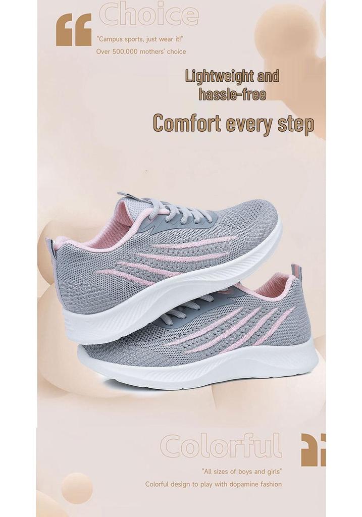 Scarpe da Corsa Leggere Antiscivolo da Donna - Suola Morbida, Traspirante, Resistente all'Usura