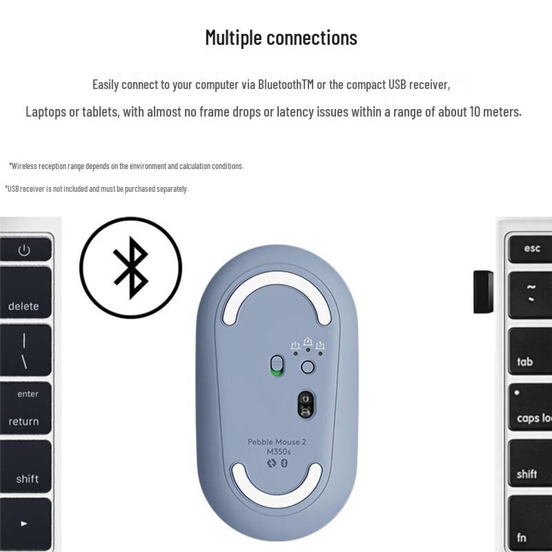 Logitech Pebble 2.0 Wireless Silent Mouse