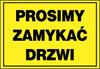 Zi-35 - Sign Board - Please Close The Door 17X25