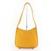 Excellent COACH Rare Color Old Coach Glove Leather One-Shoulder Bag Yellow 9047 Used