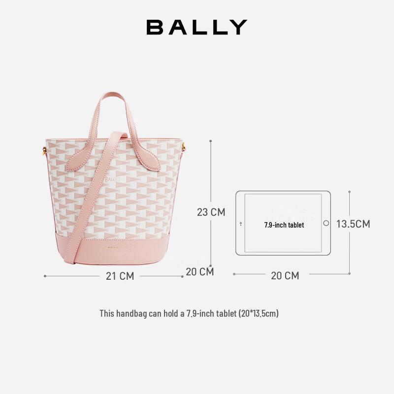 BALLY Women's Leather Bucket Shoulder Crossbody Bag