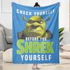 Le coperte Shrek Yourself sono adatte per i soggiorni, rendendole una scelta ideale per i viaggi all'aperto e per i regali.