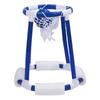 Pool Basketball Hoop Safe Interactive Floating Basketball Pool Game with Pump 2 Balls for Outdoor