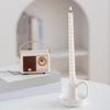 Elegant Tea Cup Candle Holder European Style Minimalist Candle Stands Ceramic Candlestick  Party