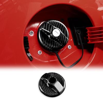 Hard Dry Carbon Fiber For Abarth 595 595C 695 695C 2012 2013 2014-2024 Fiat 500 500C 2008-2024 Car Inner Fuel Tank Cap Sticker