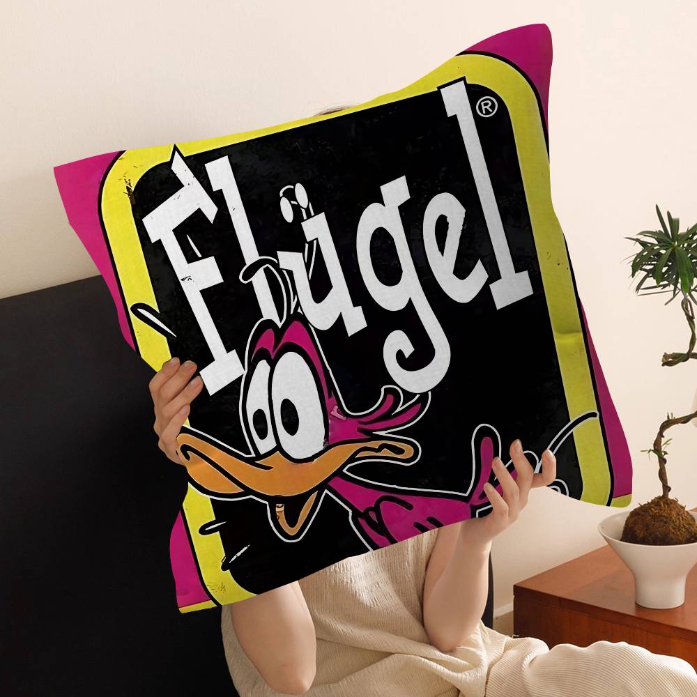 Flugel Drinking Cushion Cover Pillow Cover Decor Pillowcase Printed Cushion Case For Couch
