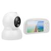 Baby Monitor 5in HD Screen 2.4GHz Wireless Digital Infrared Night Vision 100?240VEU Plug