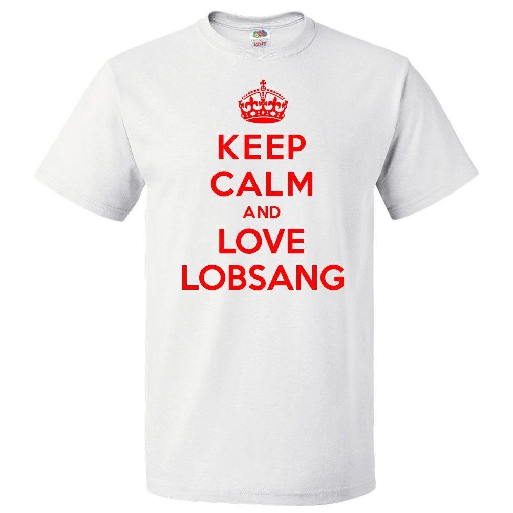 Keep Calm and Love Lobsang T shirt Funny Tee S