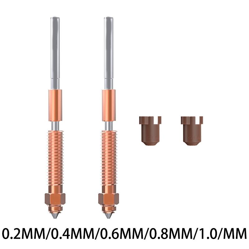 Creality K1C Unicorn Quick-Swap Nozzle Kit Integrated Chromium Zirconium for K1 K1 Max Ender 3 V3 V3 plus K1C K1SE 3D Printer