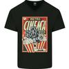 Retro Cinema Movie Night Films & TV Mens V-Neck Cotton T-Shirt