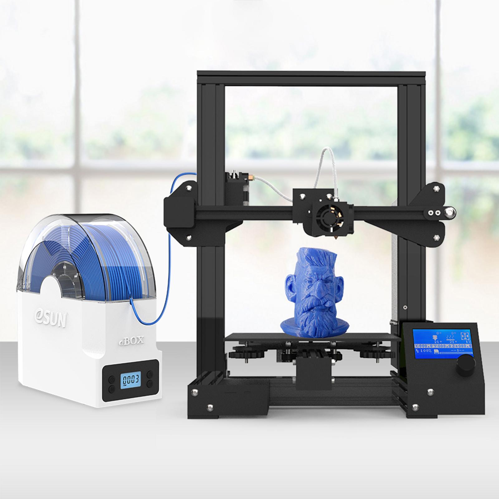 3D Printer Filament Dry Box 3D Filament Dryer Storage Box Dehydrator Spool Holder Compatible with 1.75mm 2.85mm 3mm Filament