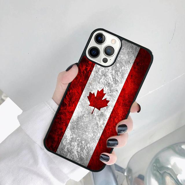 Canada Flag Phone Case Cover For for iPhone 17 Air 15 16 14 11 12 13 Pro MAX Plus