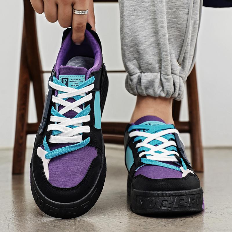 Lässige Sportschuhe für Herren, All-Match, verschleißfeste Herrenschuhe, modische Sport-Freizeit-Laufschuhe, Basketball-Schuhe, Board-Schuhe, Schnür-Sneakers