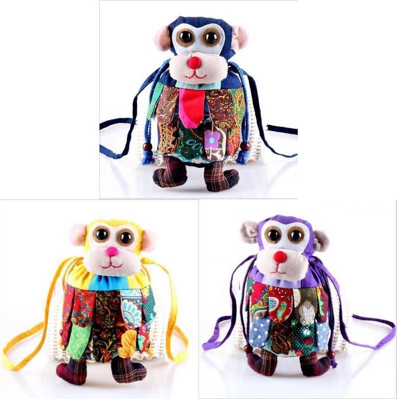 Artistic Ethnic Style Monkey Bucket Bag For Women In Various Colors Ideal For Everyday Outfits