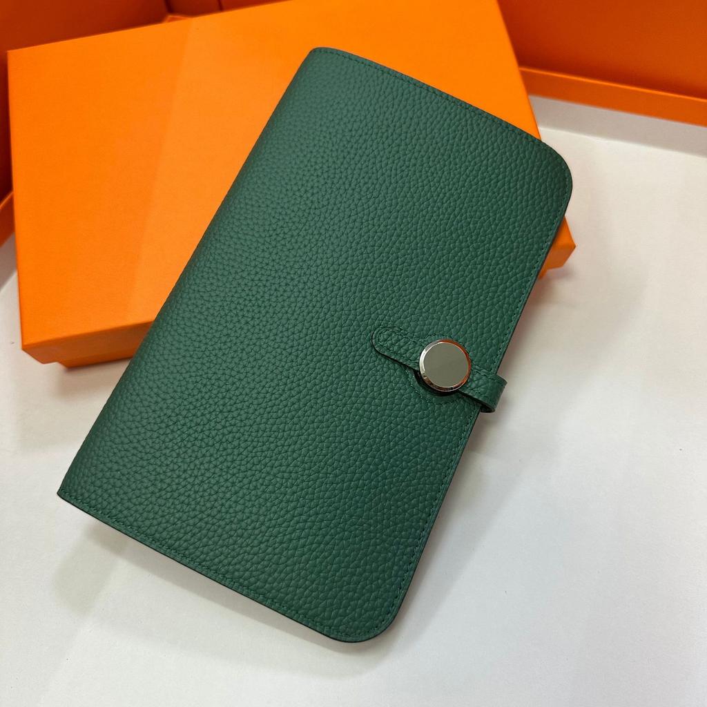 Primul strat togo piele de vacă geantă de pașaport portabilă, portofel lung versatil 2023 nou piele geantă de monede de capacitate mare