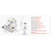 SucceBuy Mattress Vacuum Cleaner w/ 18Kpa Powerful Suction Dual Dust Bin HEPA Filter & Heating Ultrasound Handheld for Bed Sofa