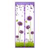 Tenda Zanzariera Magnetica Estiva con Motivo Fiore e Farfalla per Finestre e Porte